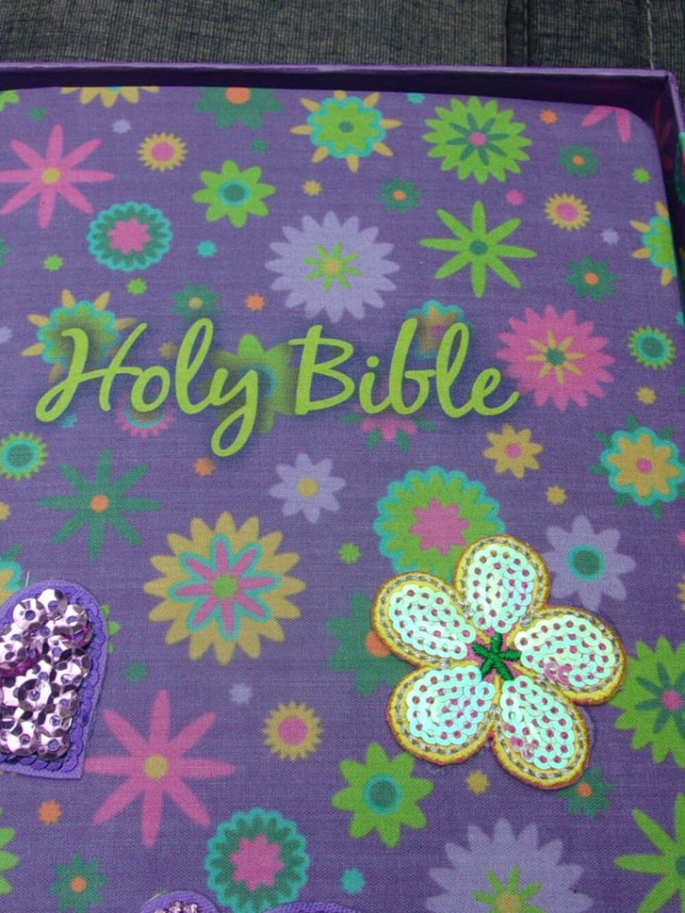 Beautiful Holy Bible In Attractive Box NEW - Picture 3 of 6